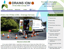 Tablet Screenshot of drainsiom.com